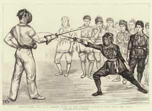 Whitechapel Way, A Fencing Class at the People